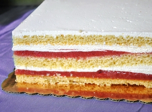 Strawberry Shortcake European Torte